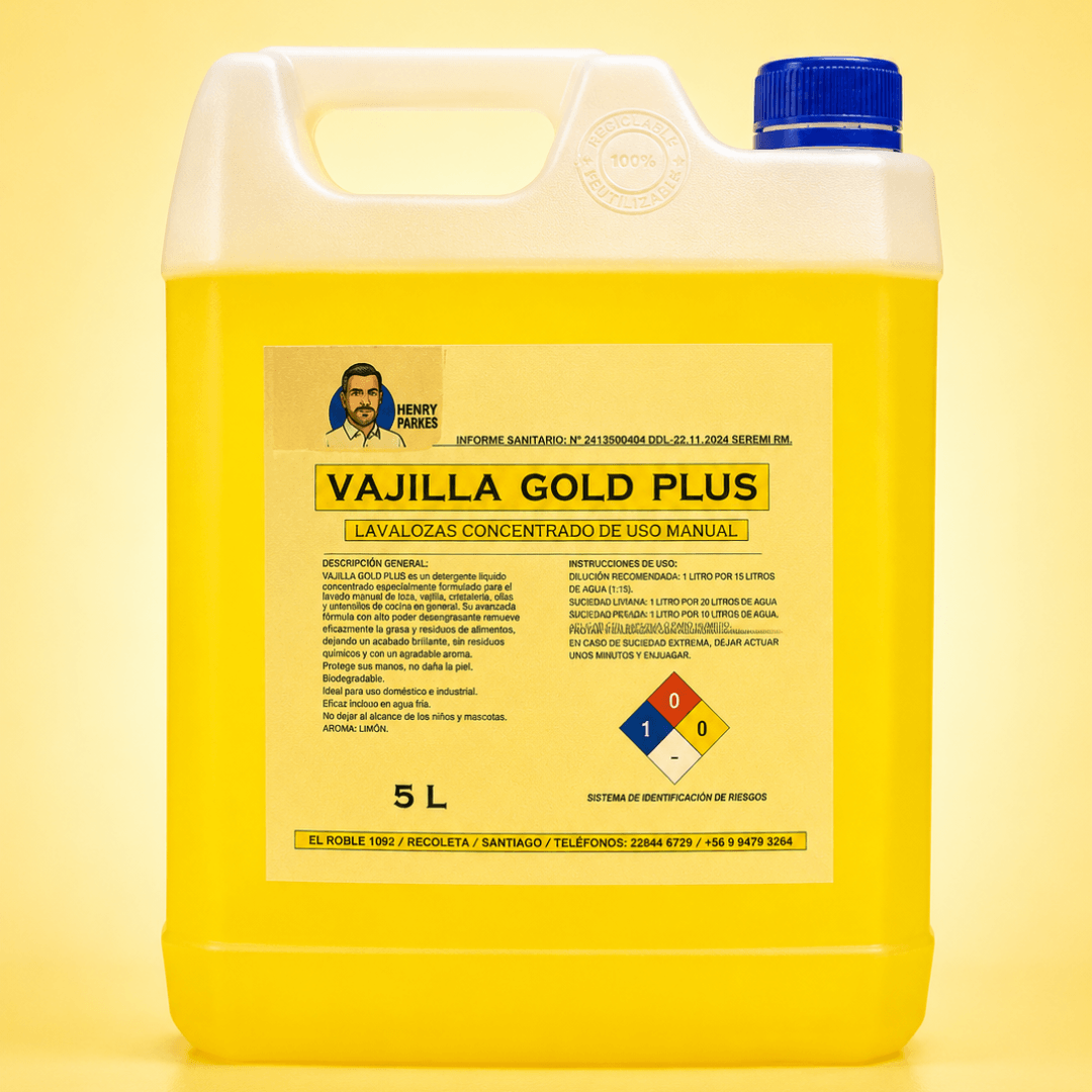 Vajilla Gold Plus Lavalozas Concentrado Manual 5 Litros
