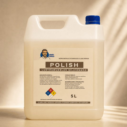 Polish Lustramuebles Siliconado 5 Litros