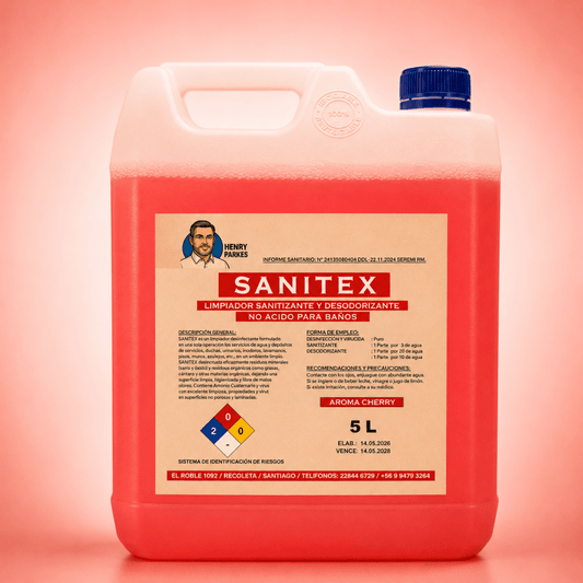 Sanitex Sanitizante Baños Aromatico 5 Litros