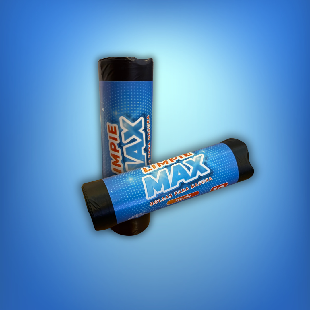 Bolsa Basura Limpie Max 50x70 cm Rollo 10 Unidades