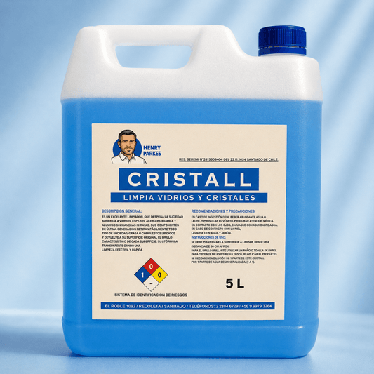 Limpia Vidrios Cristales Concentrado Cristall 5 Litros