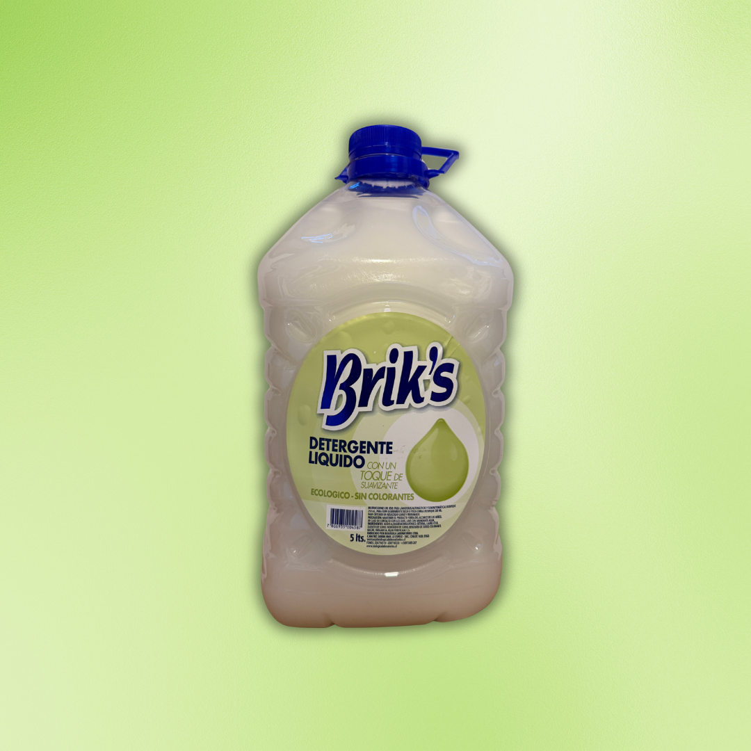 Detergente Ropa con Toque Suavizante Brik's 5 Litros