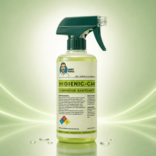 Limpiador Interiores Sanitizante Higienic Car 5 Litros